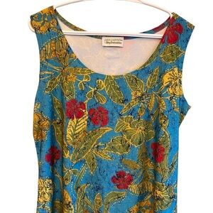 Linda Lundstrom by Tilley Endurables Sleeveless Blouse EUC